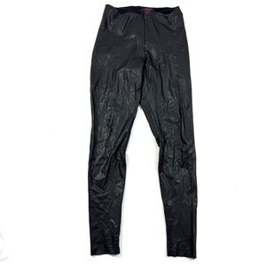 Commando Faux Leather Leggings Black Size Large